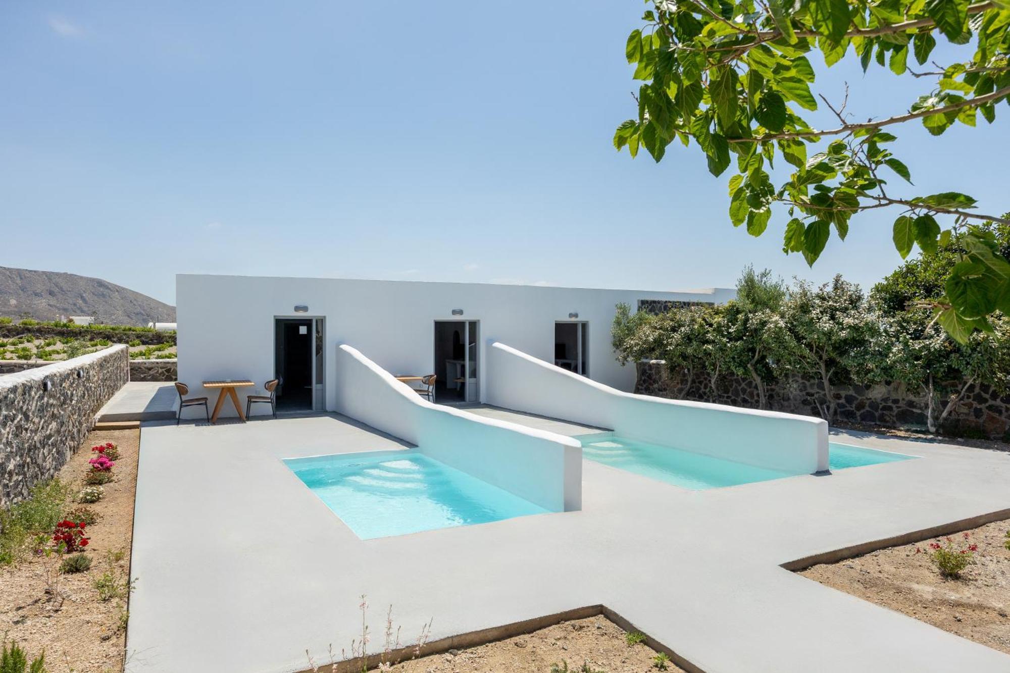 Thermes Luxury Villas And Spa (Adults Only) Megalochori  Exterior photo